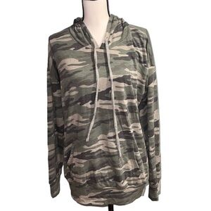 *Cherish- Camo hooded sweatshirt